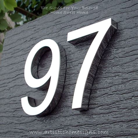 metal house numbers south africa|stainless steel house numbers.